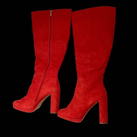 JUST FAB Emmaline Platform Heeled Boot‎ - Picture 1 of 12